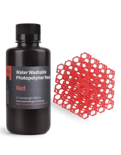 ELEGOO - Résine Water Washable - Red - 1 kg
