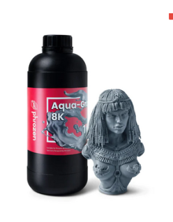 Phrozen - Résine Aqua 8K - Gris (Gray) - 1 kg