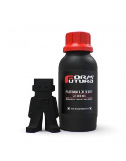 Formfutura Platinum LCD Series - Solid black 500ml