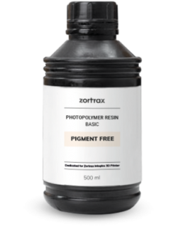 Zortrax - Basic resin pigment free 500ml